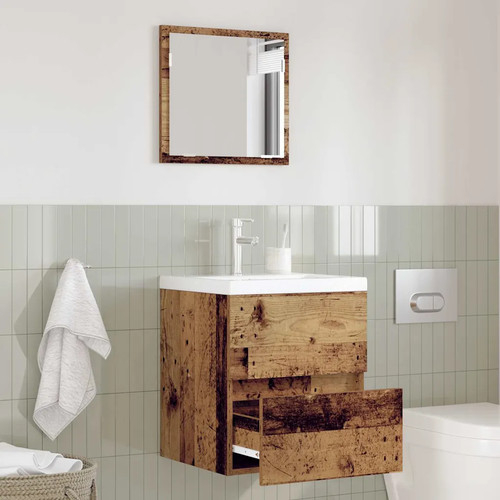Bathroom cabinet with mirror - cabinet,
